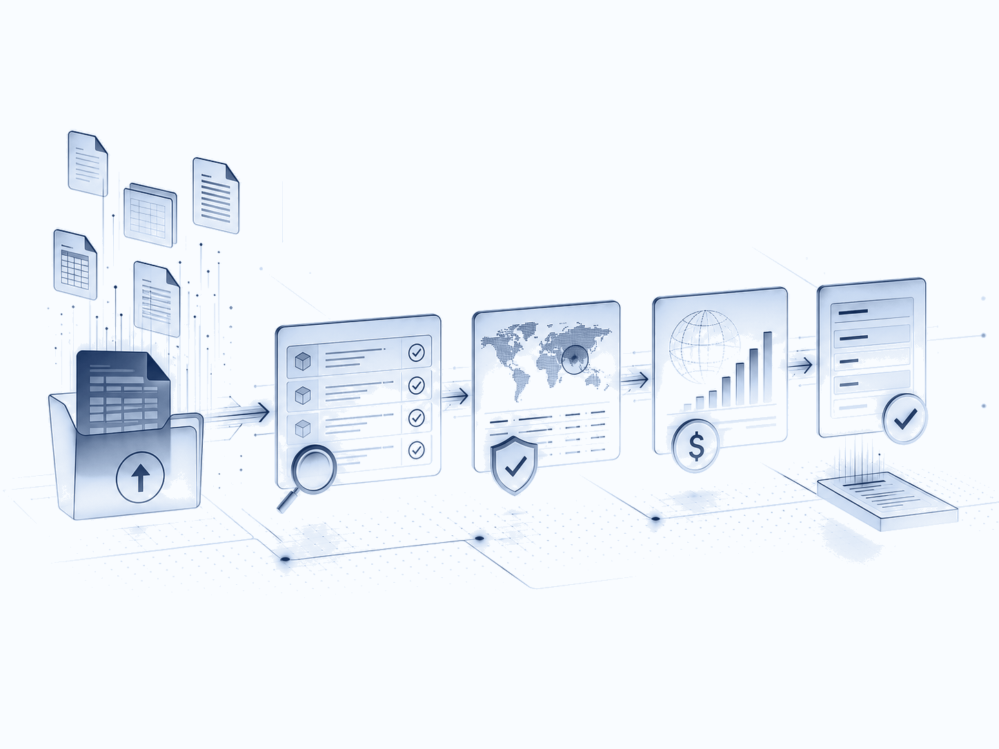 TariffBoost dashboard prioritizing tariff savings opportunities